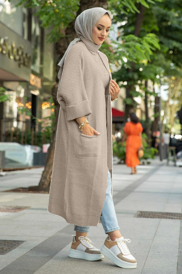 سترة صوفية مقاس 110 سم من ECRU - 1