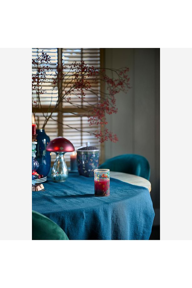 Berry Blues Şeffaf Cam Su Bardağı 360 ml - 3