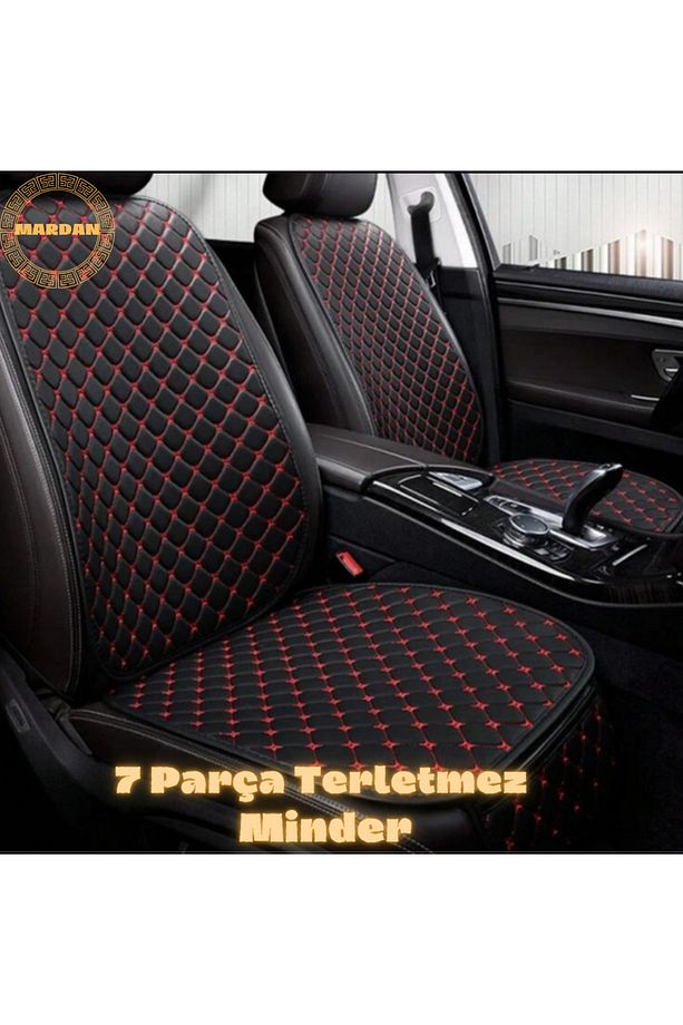 FIAT DOBŞO 3+4 PREMIO HAFİF TİCARİ 2009-2021 uyumlu 7 Parça Terletmez Kumaş Minder Takımı - 2