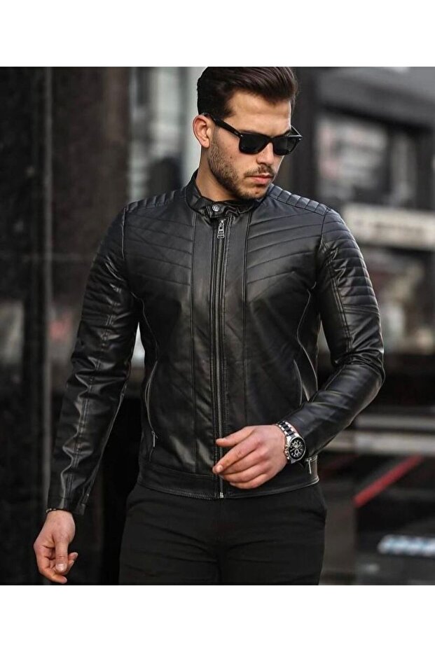 Men's Artificial Leather Jacket&Coat