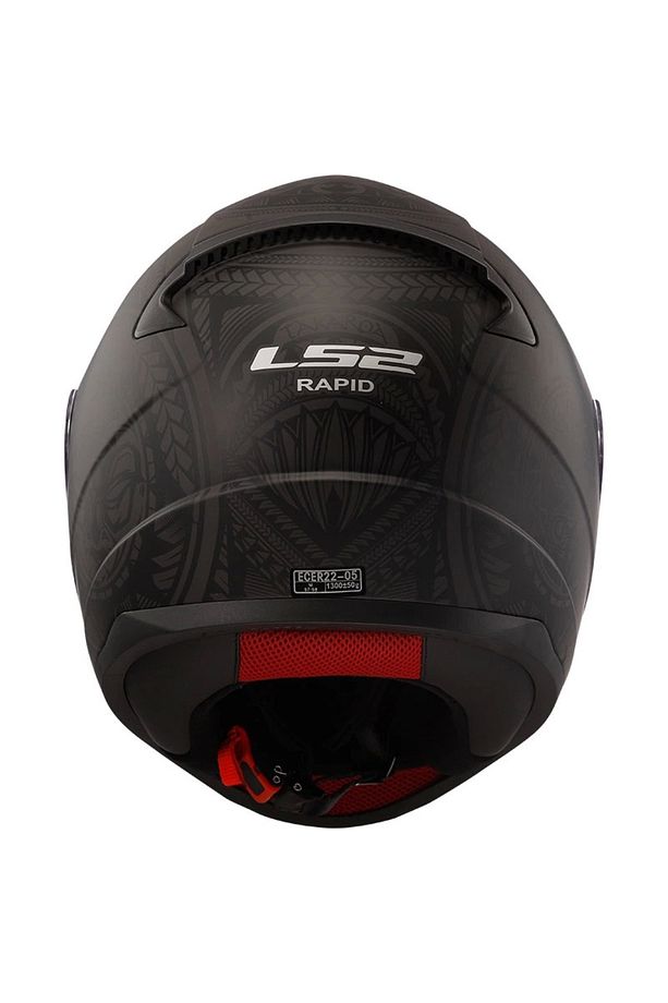 Rapıd Takaroa Mat Siyah Kask - 5