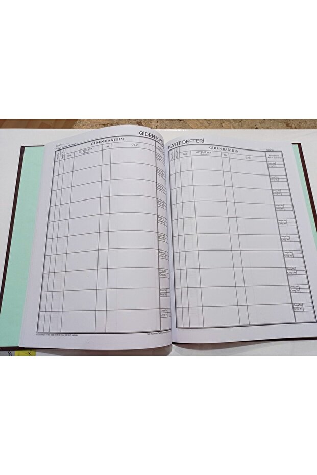 Giden Evrak Kayıt Defteri - 2