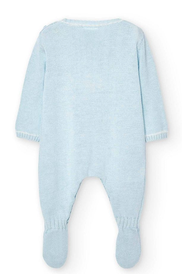 Erkek Bebek Tulumlu Set Açık Mavi - 3