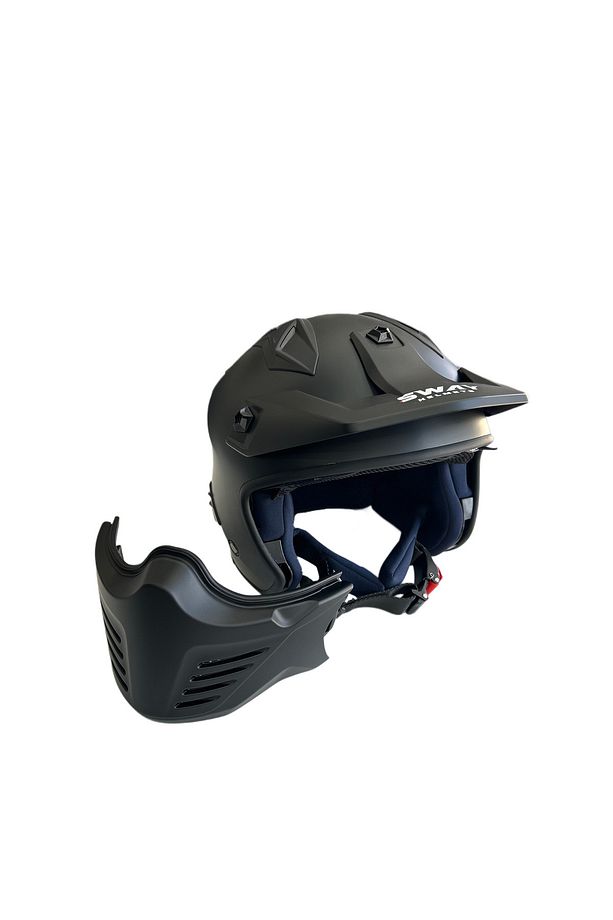 Sw 726 X Tokyo Mat Siyah Modüler Kask - 3