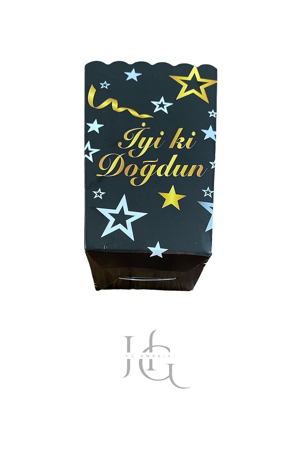 PopCorn Mısır Kutusu, Patlamış Mısır Kutusu , Küçük Boy, 8 Adet - 4