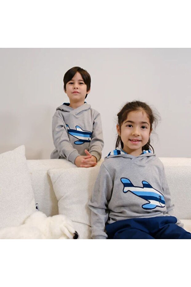 سويت شيرت بنمط سمكة - 3