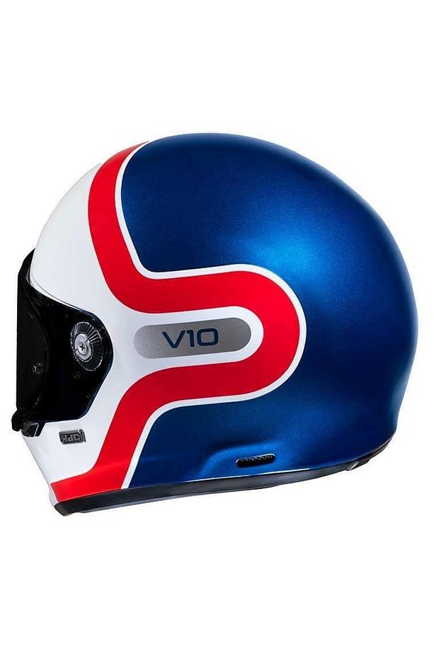 Kask V10 Grape Mc21 Mavi Beyaz - 2