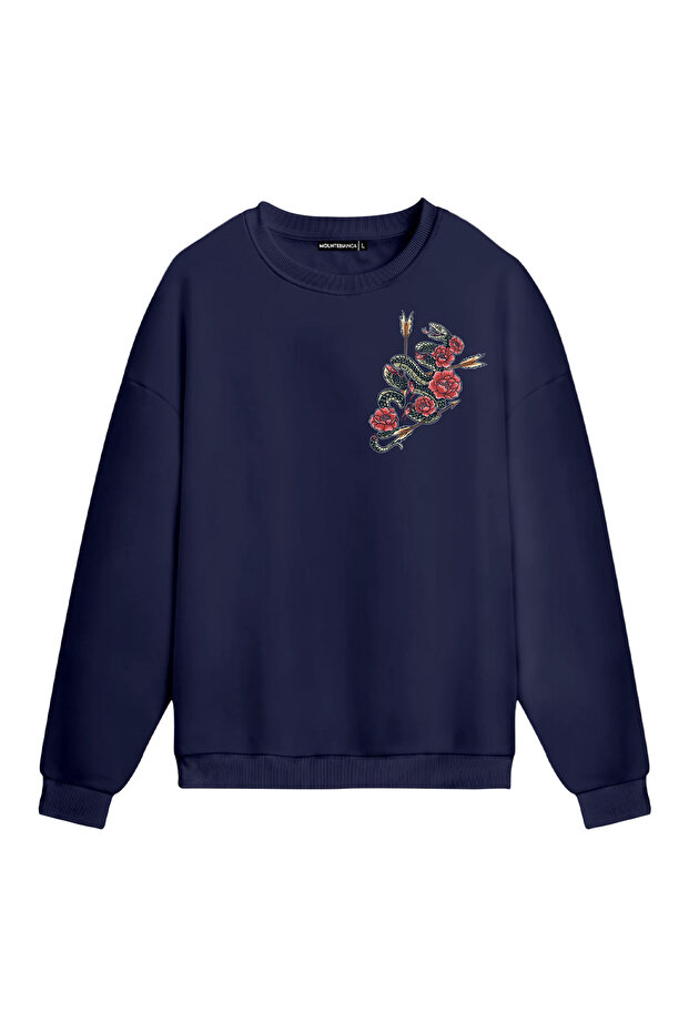 Unisex Serpente - Regular Sweatshirt - 1