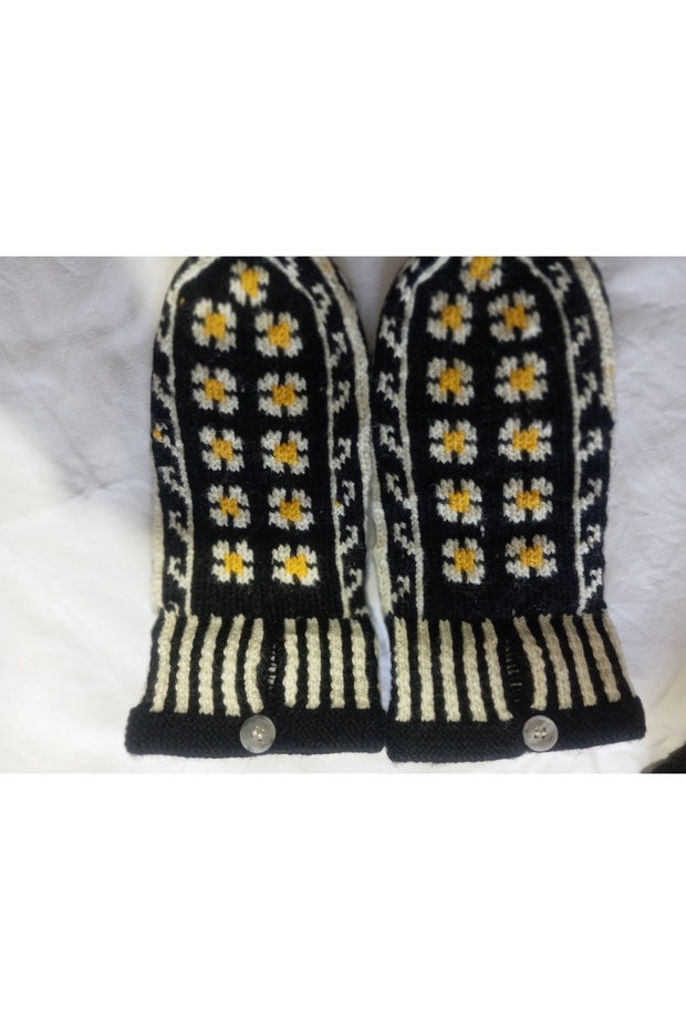 El örgüsü patik çorap - 2