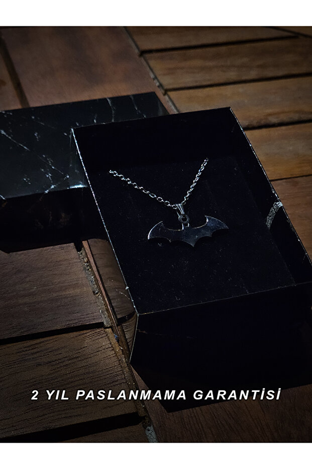 Batman Necklace - Stainless Steel
