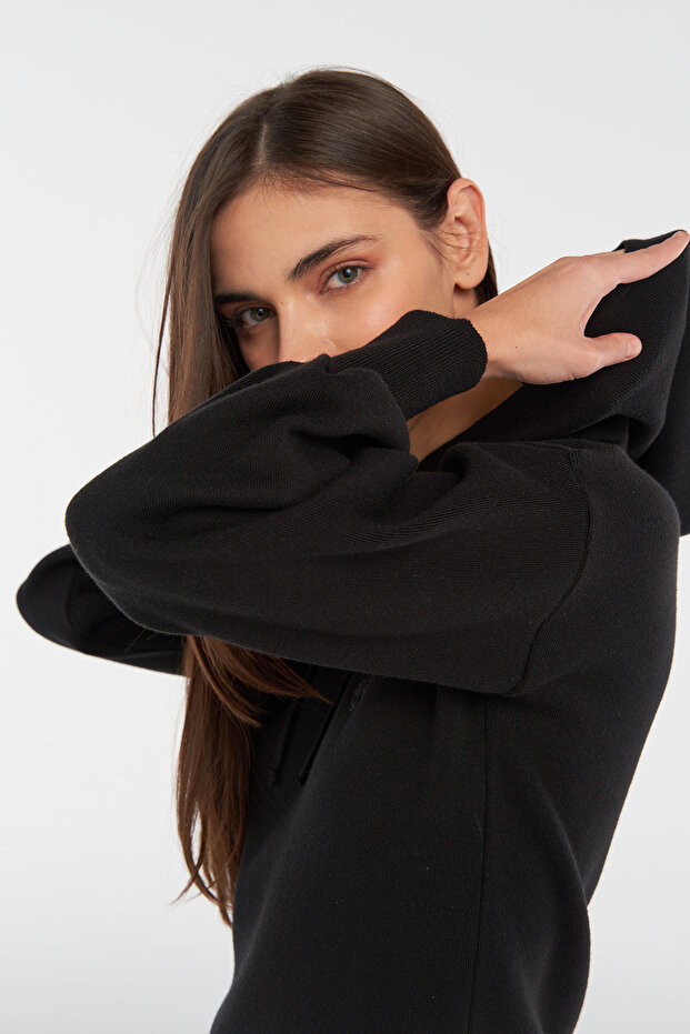 JODE KNIT HOODIE - 2