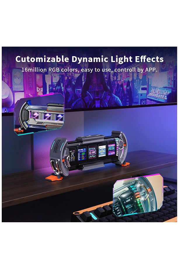 Ditoo Pro Pembe Bluetooth Hoparlör Ve Times Gate Dijital Led Ekran Seti - 2