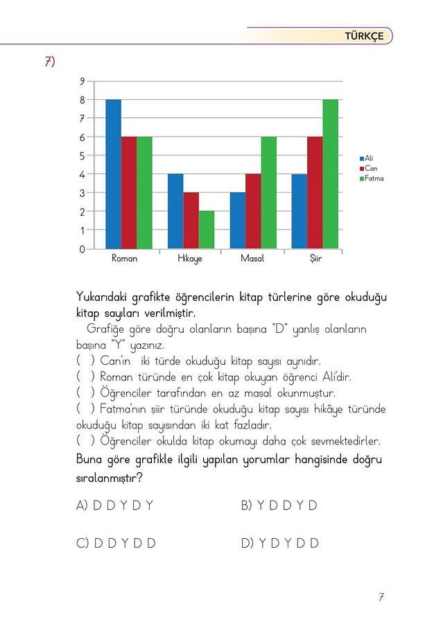 Tonguç 5. Sınıf 0 Dan 5 E Tüm Dersler Konu Anlatımlı Soru Bankası Set Sayısal Sözel 0'dan 5'e - 8