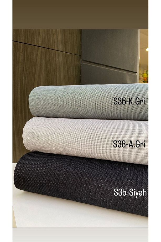 Simli Linen Kumaş - 3