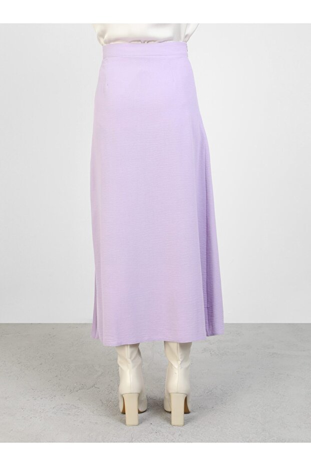 Piliseli Etek - Lila - - 3