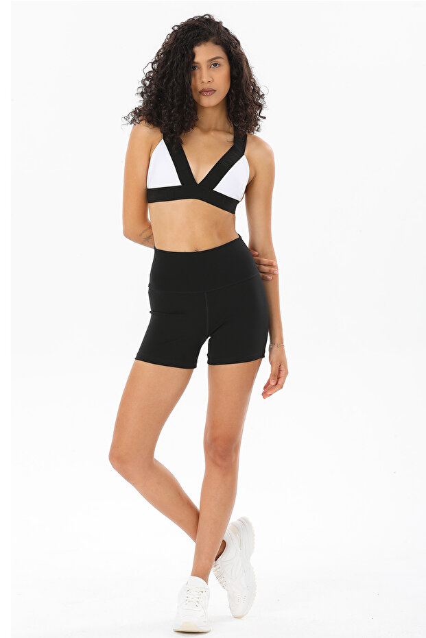 Push Up Kısa Şort Siyah - 7