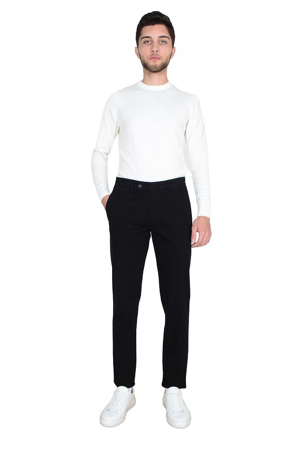 Cengiz Inler Cindy Yan Cep Slimfit Erkek Pantolon - 4