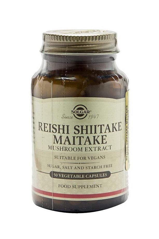 Reishi Shiitake Maitake Mushroom Extract 50 Kapsül - 2
