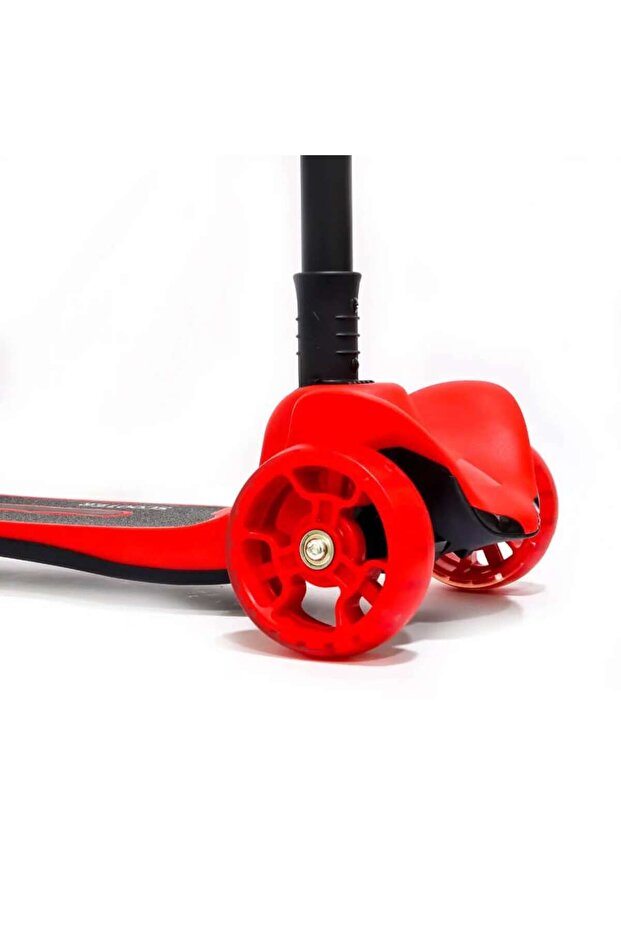 Flash Işıklı Scooter Kırmızı - 4