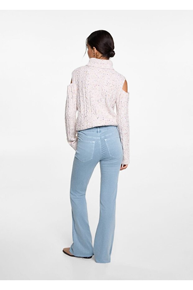 İspanyol Paça Pantolon - 4