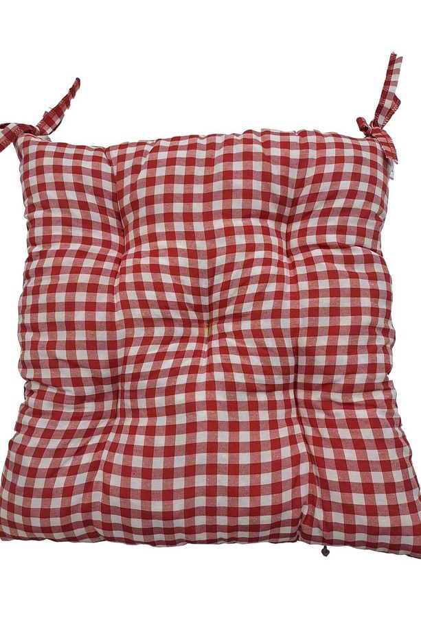 Lu&ma Piknik Minder Takımı 5 Parçalı 1 Adet Sofra 165/165 Cm 4 Adet Bağcıklı Minder 40/40 Cm - 1