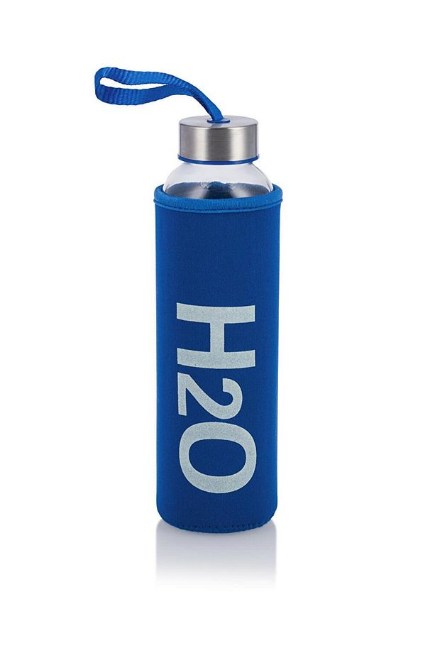 H2O Kılıflı Cam Matara 600 Ml - 4