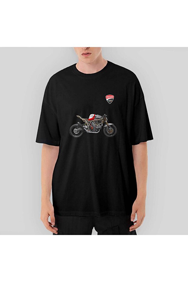 Ducati Supersport Oversize Black T-Shirt