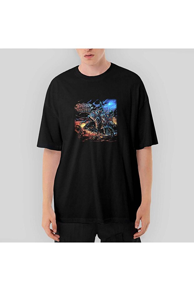 Slaughter To Prevail Chapters Of Misery Oversize Black T-Shirt