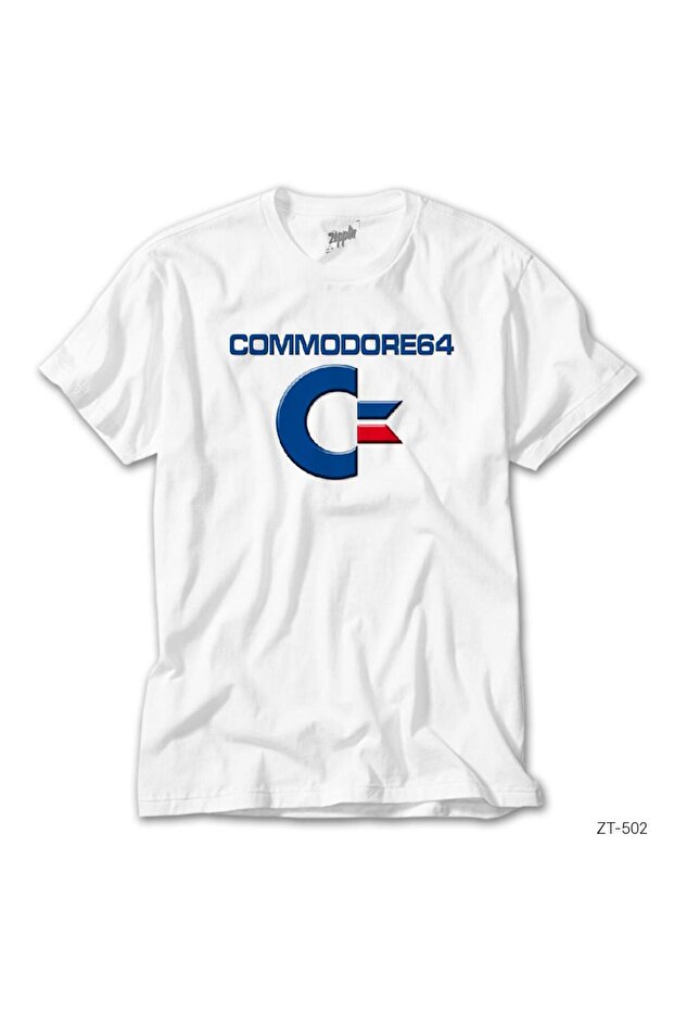 Λευκό μπλουζάκι Commodore 64