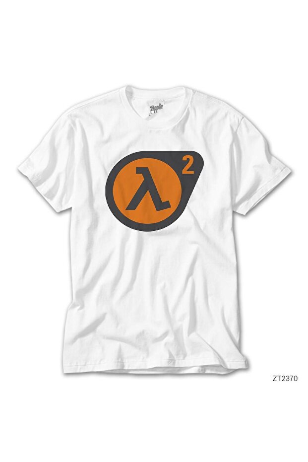Half Life 2 Logo White T-shirt