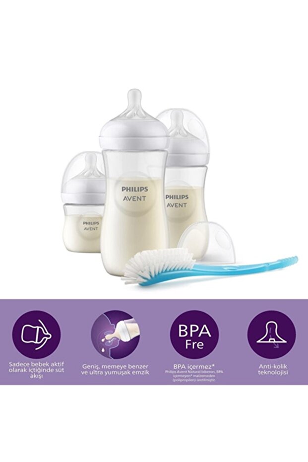 Philips Avent Doğal Tepkili Yenidoğan Hediye Seti, SCD837/12