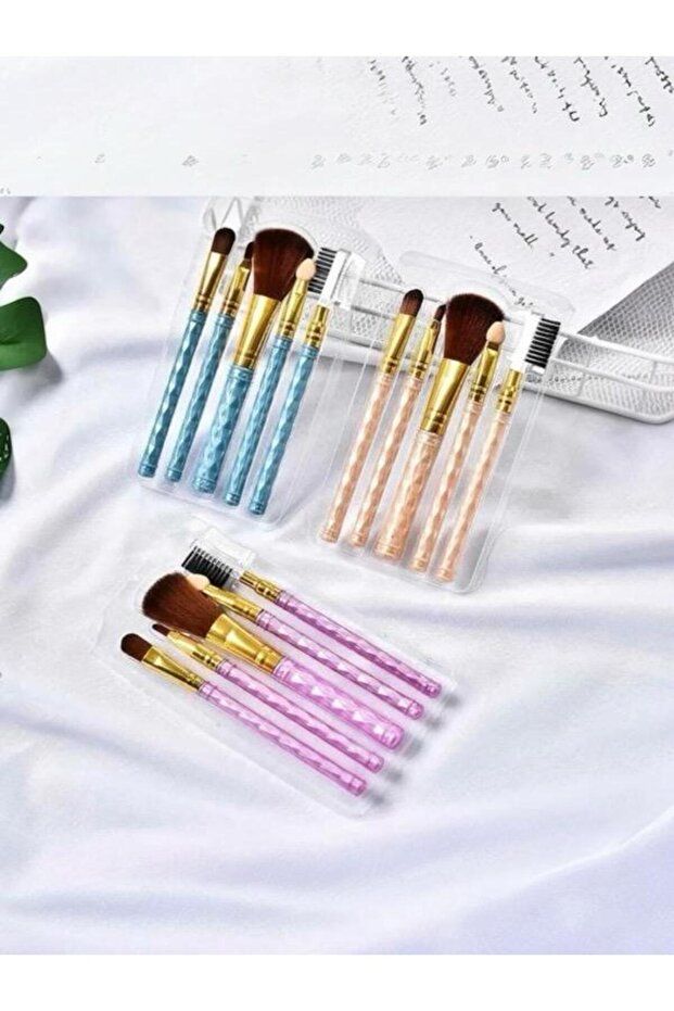 5'li Makyaj Fırça Seti - 4