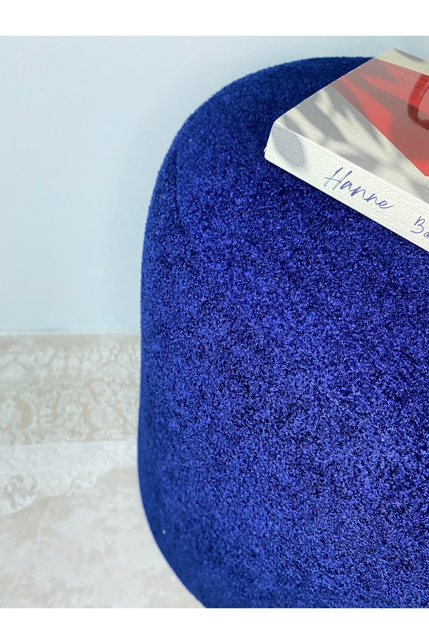 Puf Mavi Bukle - 2