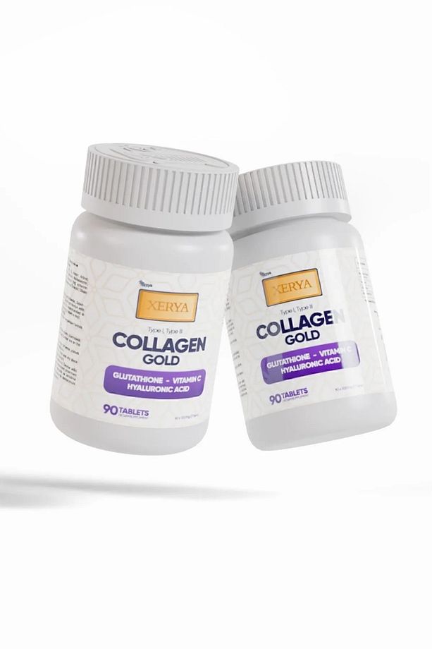 Tıp 1 Ve 3 Kolajen, Glutatyon, Hyaluronic Acid Ve C Vitamini İçeren Tablet 2'li Fırsat Paketi - 2