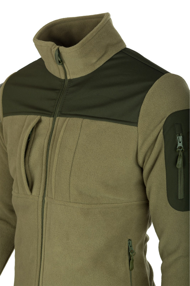 سترة سوفتشيل روب 6 جيوب من الصوف الصغير - 4