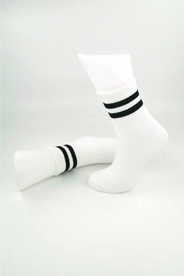 Бели тенис чорапи Half Conch - 1