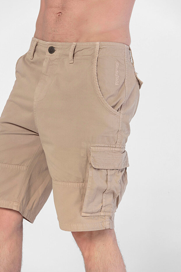 Erkek Kargo Şort Clints Kum ERKEK KARGO ŞORT RFCLINTS22 - 3