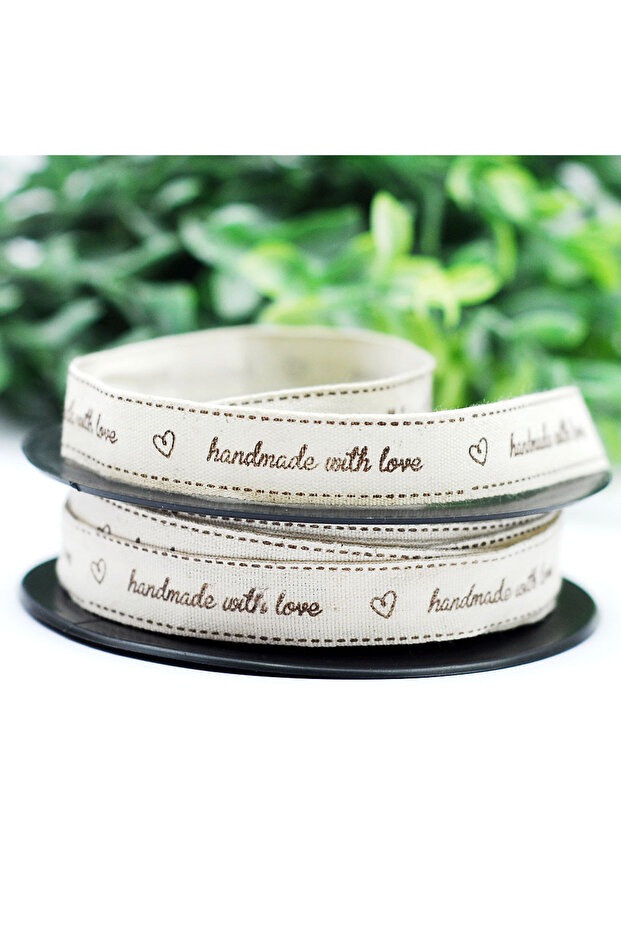 Pamuk Şerit, Handmade, 1.5 Cm 5 Metre - 3