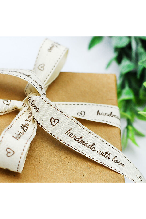 Pamuk Şerit, Handmade, 1.5 Cm 5 Metre - 2