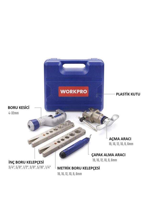 Workpro Wp303001 5 Piece Professional Countersink Drill Bit Set - 2