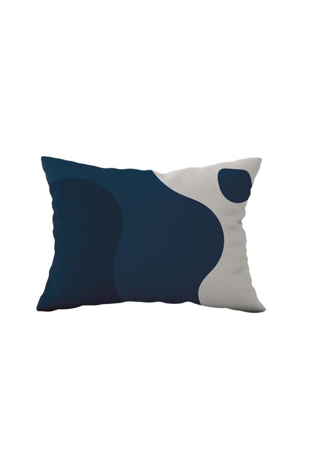 غطاء وسادة مستطيل مزدوج الجوانب مكون من قطعتين DS13 - 3