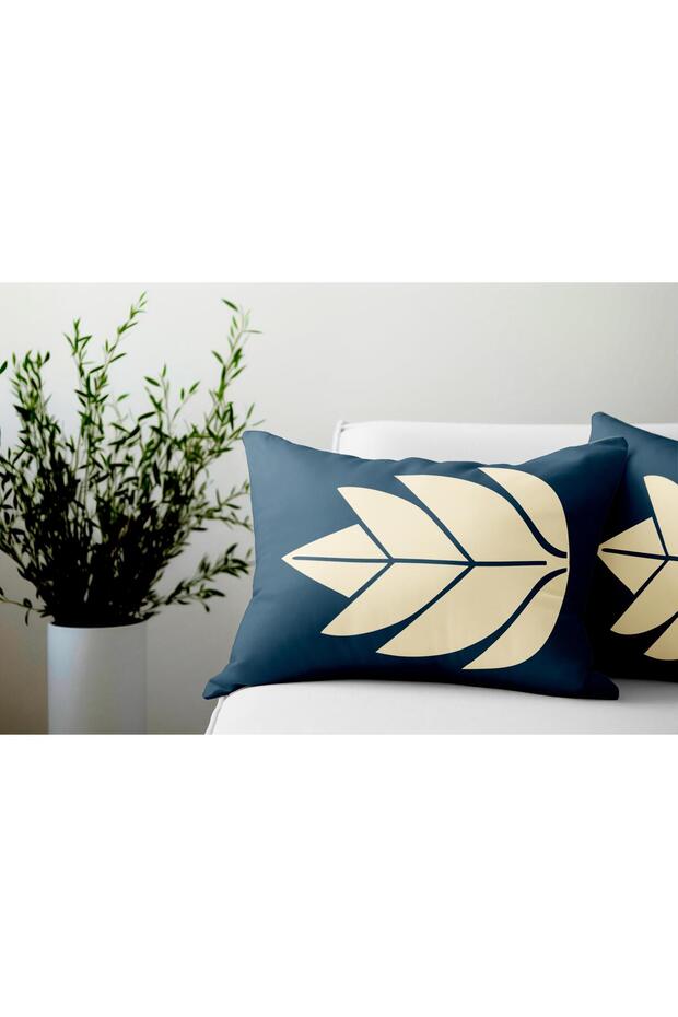 2 قطعة DS113 - غطاء وسادة مستطيل مزدوج الجوانب - 2