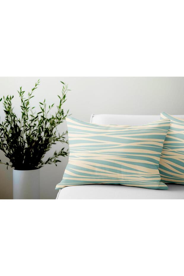 2-Piece Ds104 - Double-Sided Rectangular Throw Pillow Cover - 2