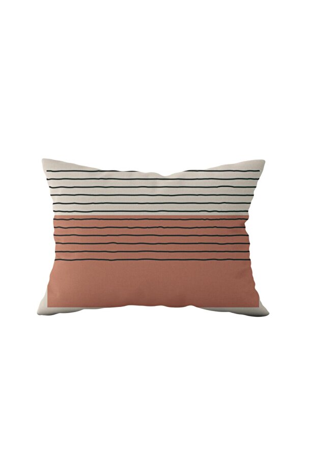 غطاء وسادة مستطيل مزدوج الجوانب مكون من قطعتين DS7 - 3