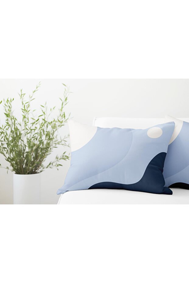 Double Sided Rectangular Throw Pillow Cover 2-Piece DS63 - 2