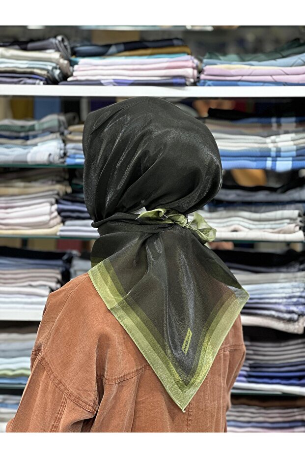 Kehribar Simli Eşarp - 2