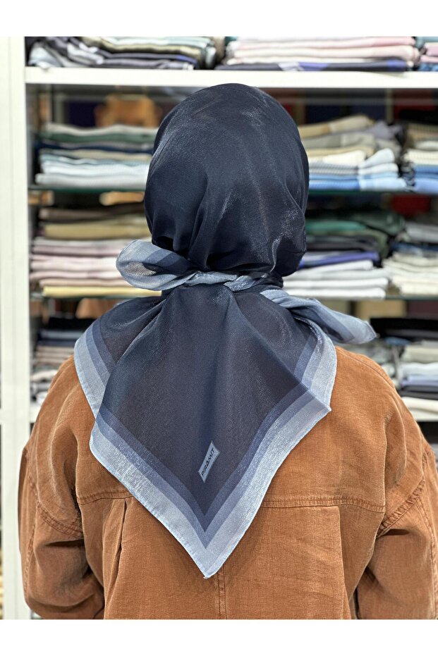 Kehribar Simli Eşarp - 2