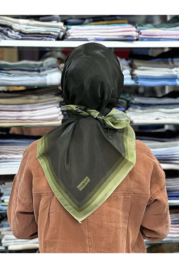 Kehribar Simli Eşarp - 3