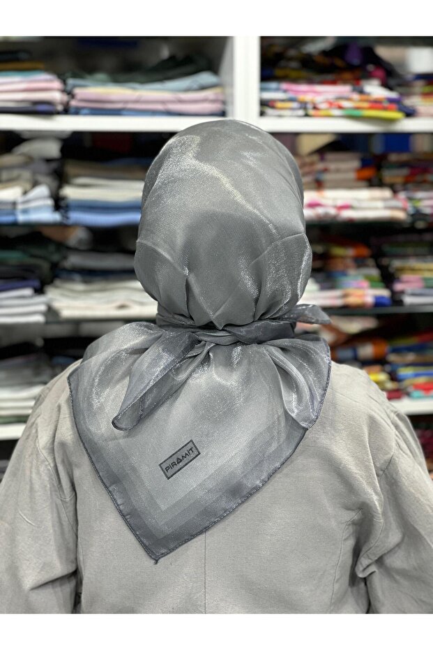 Kehribar Simli Eşarp - 3