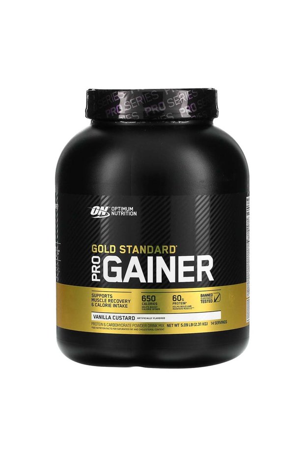 Gold Standard Pro Gainer, Vanilla Custard, 5 LB